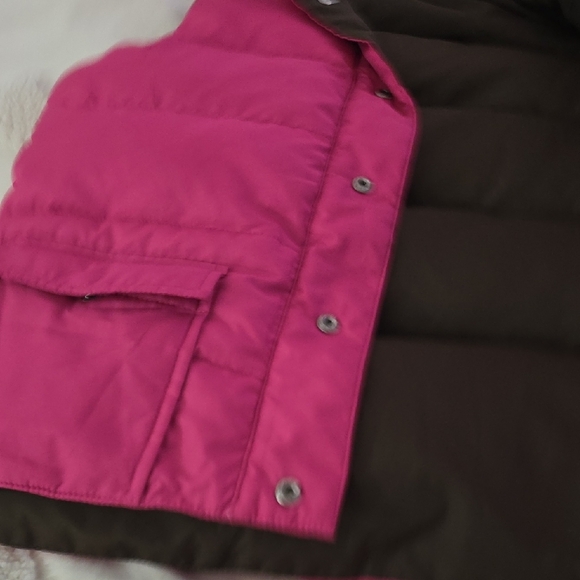 Juicy Couture Fuchsia Bomber Vest - Picture 3 of 9